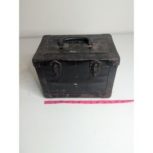 Black Bell System Lineman Box Vintage 11" W 8" T 7" D
